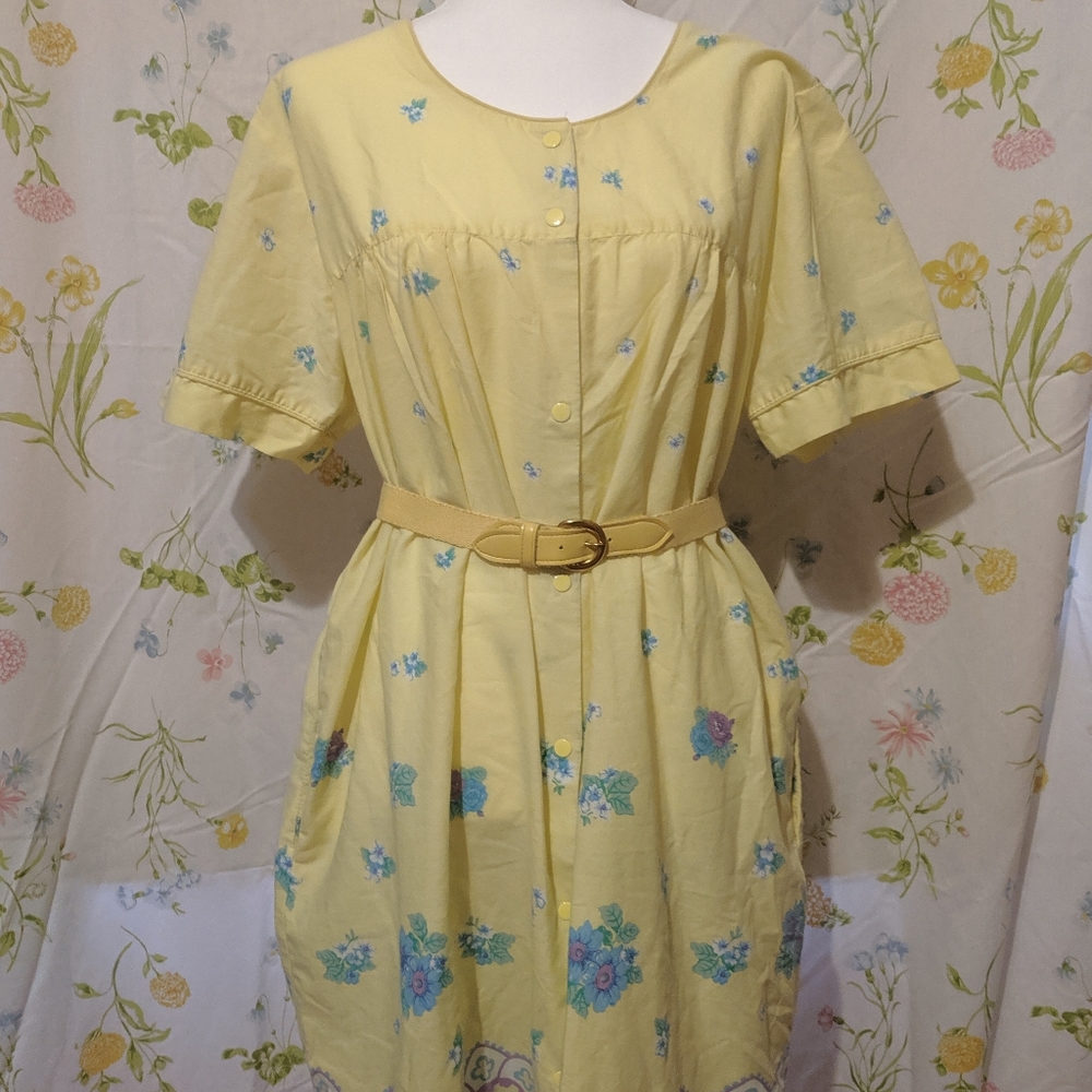 90s Floral House Dress